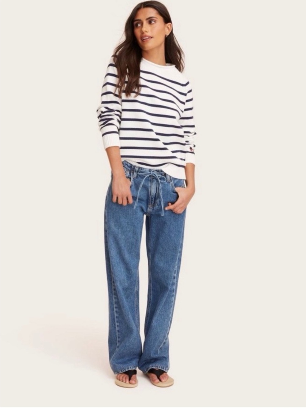 PARKE: Pull-On Lightweight Denim Jean|NWT